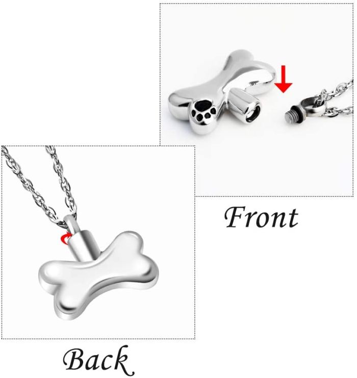 Buy THE WHITE SHOP Pet Cremation Jewelry Urn Necklace Unisex for Ashes  Memorial Pendant Ashes Holder Keepsakes Jewelry for Ashes for Cat/Dog  Online at desertcartINDIA